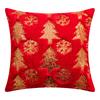 New Sequin Christmas Pillow American Holiday Plush Sofa Pillow Cushion Cover Sequin Embroidered Pillow Cover Aa