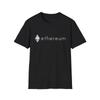 Ethereum ETH Crypto Cotton T-Shirt Cryptocurrency Blockchain Shirt for Men