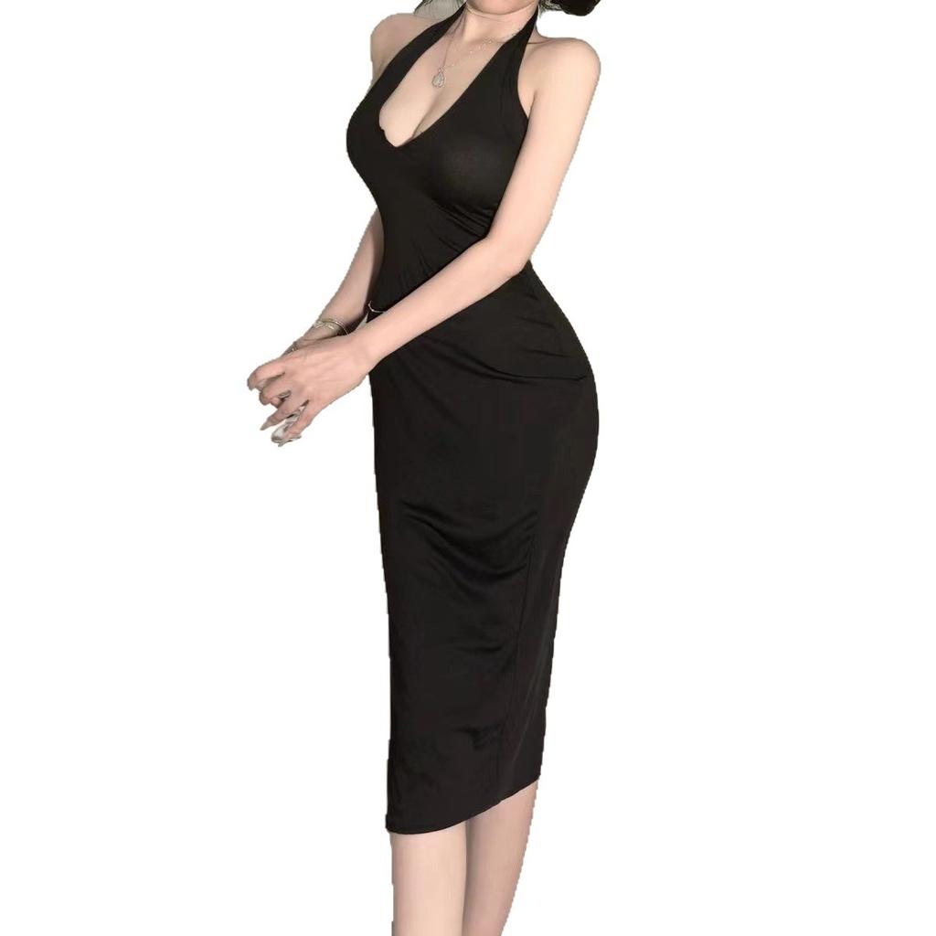 French Celebrity Deep V Buttocks Dress Pure Seduction Pajamas Sex Lingerie Sexy No-Take Suit Women