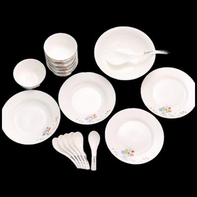 PICASSO Friendship Flower 18-Piece Ceramic Dinnerware Set