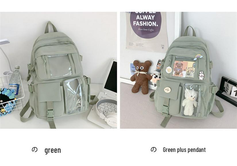 Stylish Large-Capacity Backpack for Junior High & High School Students