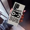 SUGA D-DAYs Phone Case for Samsung Galaxy S26 S25 Edge S24 S23 Ultra S22 Plus S21 FE S20 + Soft Cover Print Fundas Galaxy S25 S2