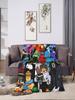 Forsaken Character Blanket  Soft Warm Cozy Throw for Sofa Bed Car Chair Travel Home Decor Funny Bedspread Spring Autumn
