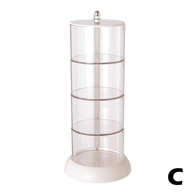 Rotație de 360 de grade Cutie de depozitare cutie de depozitare cu mai multe straturi pentru manager de stocare Cutie de depozitare pentru cosmetice