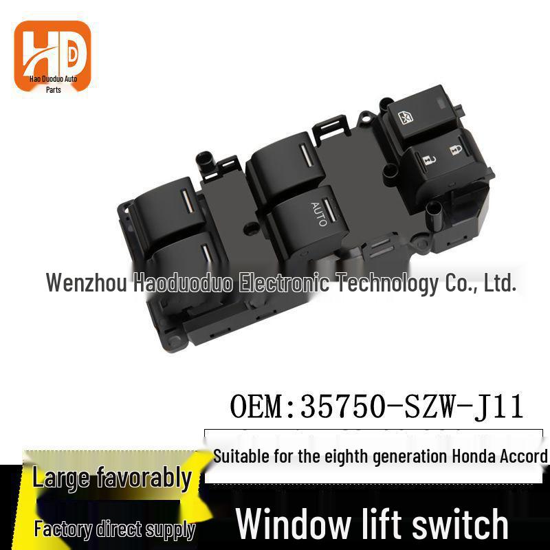 

Right-Hand Drive Power Window Switch for Honda Accord 35750-SZW-J11 Electric