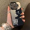 Pink Cute Cat IMD Case For Samsung Galaxy S25 S23 S22 S26 Ultra S24 Plus S24 FE A17 A07 A56 A36 A55 A35 Plastic Laser Matte Coo