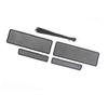 Mittlere Kühlergrill-Gitterabdeckung für VW GOLF 7 MK7 2014-2019 Frontgrill Netzabdeckung Edelstahl Zubehör