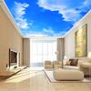 Ceiling Mural Wallpaper Blue Sky White Clouds Mural Modern Living Room Bedroom 3d Ceiling Wallpaper Of Sky