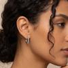 925 Sterling Silver Earrings Eternal Infinite Love Heart Starlight Hoops Earrings for Women Ladies Wedding Jewelry Fashion Gifts