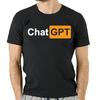 Funny Chatgpt Chat Gpt Developer Programmer T-shirts Cotton Short Sleeve Gifts Clothing For Man Fashion Loose
