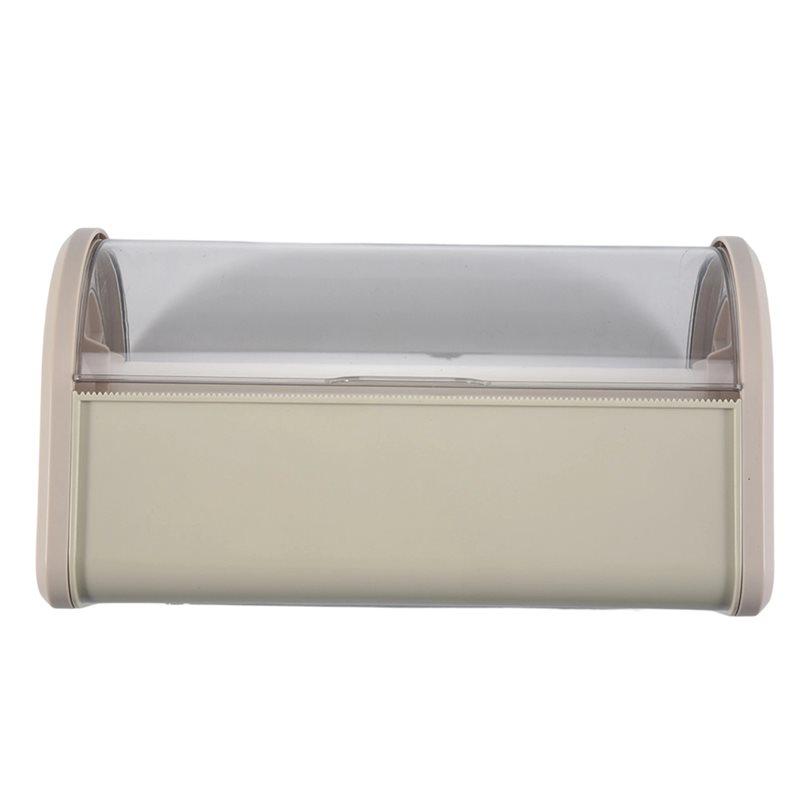 M-Modern-Bathroom Paper Towel Organizer Large Roll Wall Mount Holder With Clear Dustproof Cover Modern Tissue Dispenser Storage