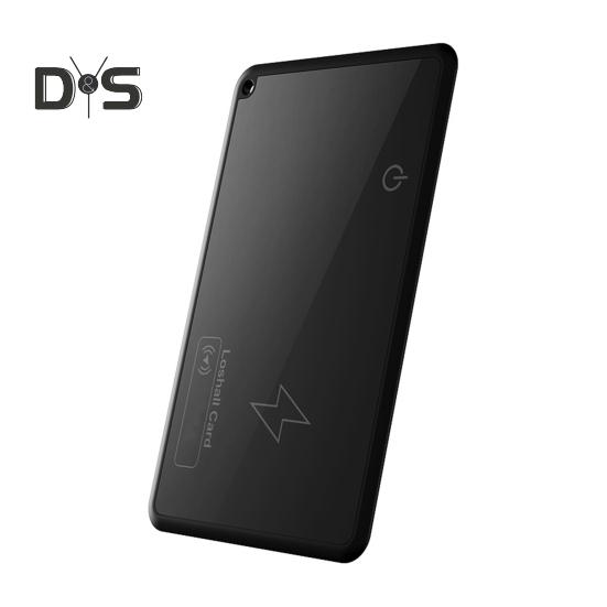 Wireless Charging Wallet Tracker Card Ultra-Thin Design Portable Bluetooth-compatible GPS Locator Waterproof Thin Item Finder