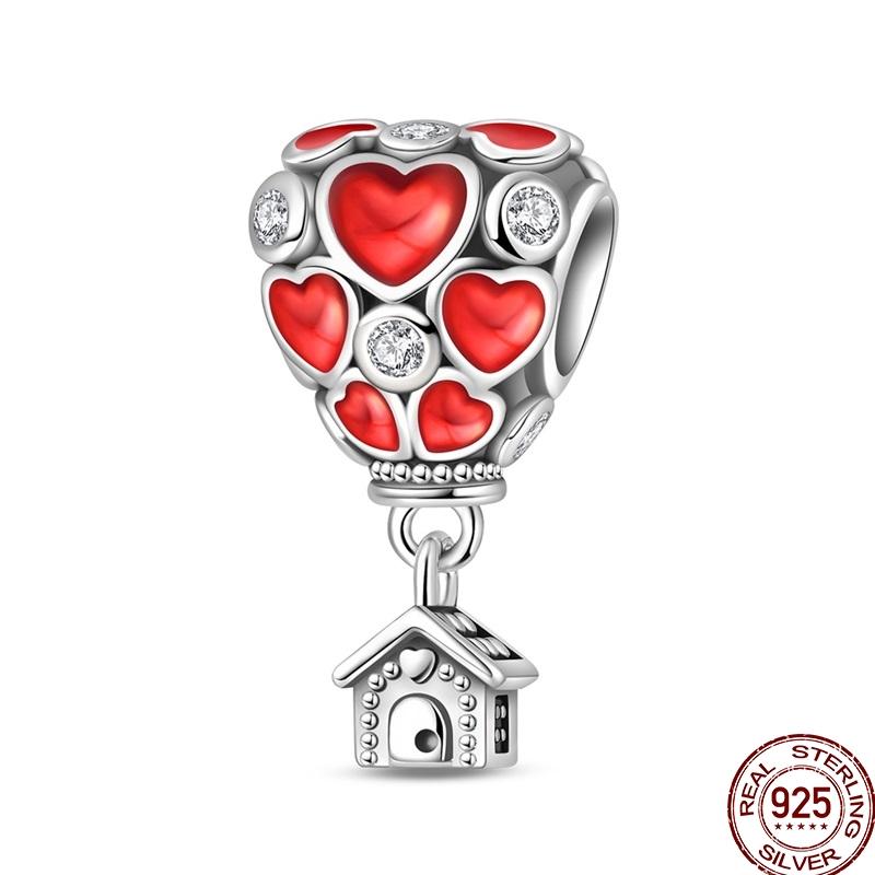 New Original Copper Elephant Cat Game Charms Bead Flower Baby Beads Fit 3Mm Bracelet Diy Jewelry Gifts For Women