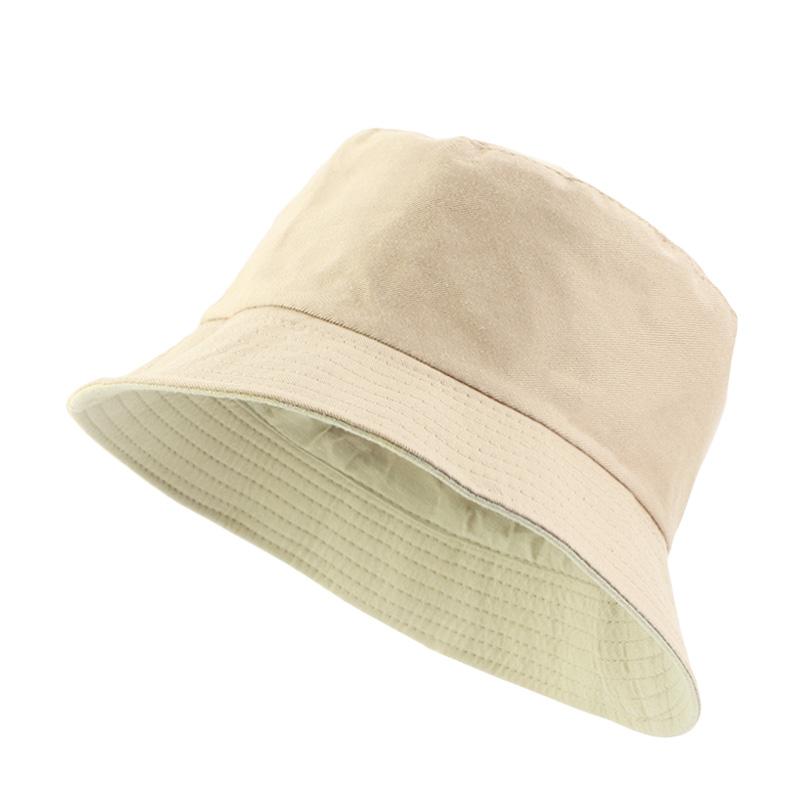 New Unisex Solid Foldable Bucket Hat Outdoor Sunscreen Hat  Panama Bob Hip Hop Caps Sunhat Outdoor Beach Fisherman Cap for Women