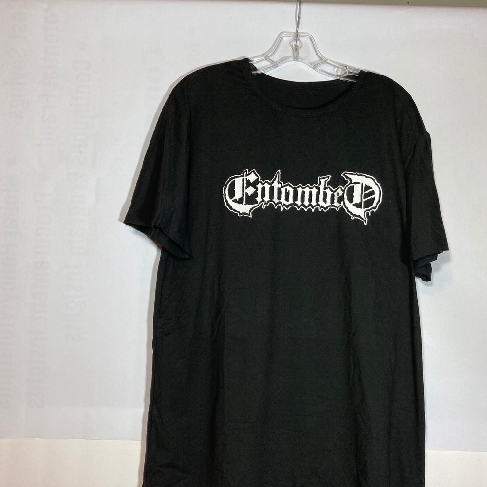Entombed Band Logo Text T Shirt Full Size S-5XL SE254 Unisex T-Shirt L