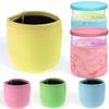 4pcs Colorful Cup Sleeves Insulated Cup Cover Ice Cream Jar Neoprene Sleeve Temperature Resistants Cup Cover Sleeves