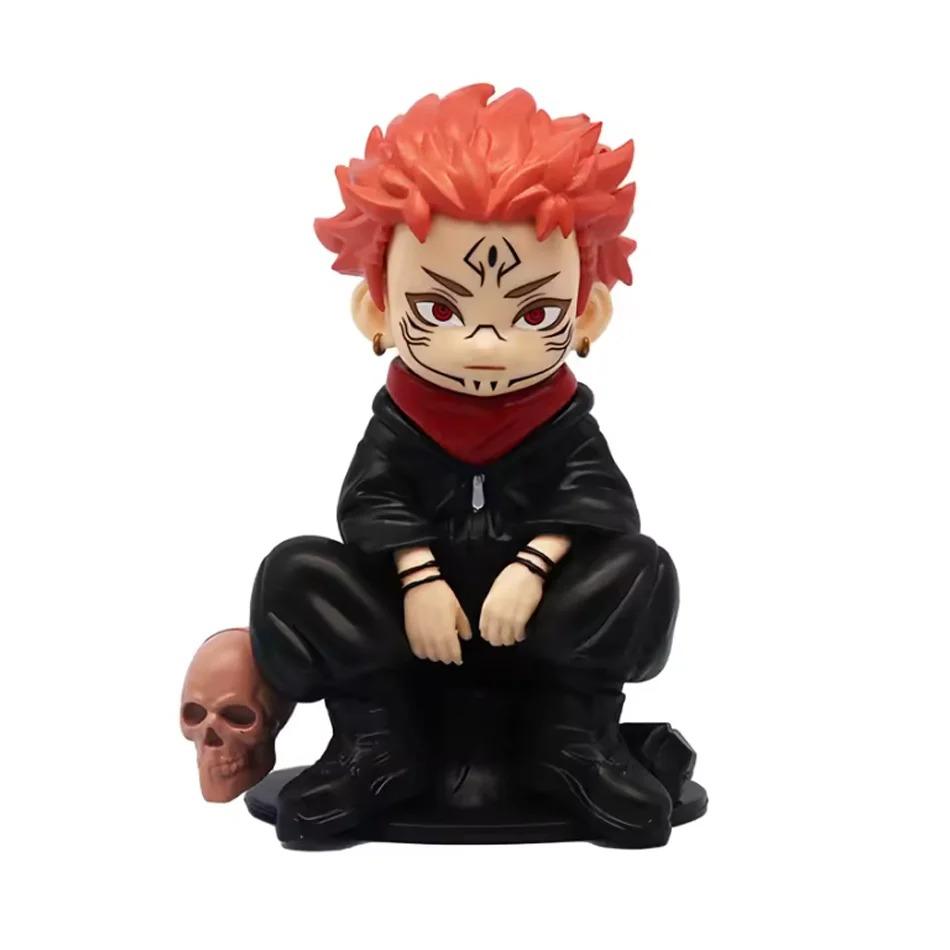6 יחידות/סט דמויות Jujutsu Kaisen, סאטורו גוג'ו איטאדורי יוז'י דמות פעולה אנימה דגם אספנות צעצועים, מתנת יום הולדת למעריצים