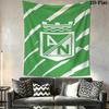 Atlético Nacional Wall Tapestry Aesthetic Wall Hanging Printed Fabric Blanket Decorative Tapestries for Bedroom Living Room Home Decor
