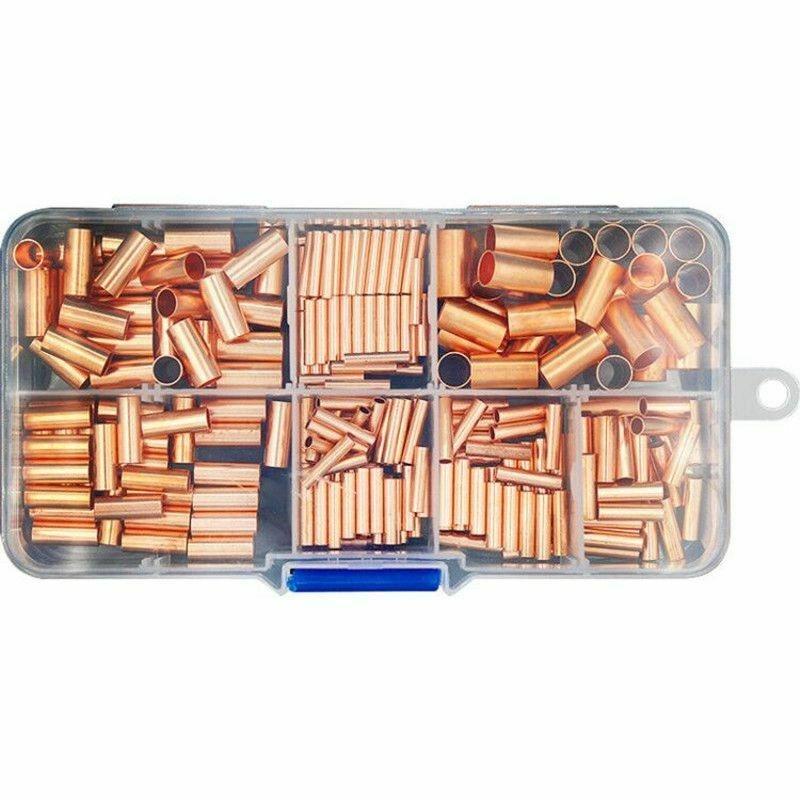 Kit di Connettori Terminali da 250 Pezzi Accessori Crimpatura Cavi