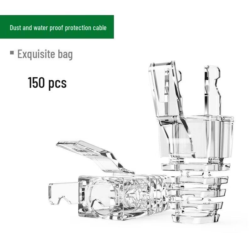 

Ugreen Прозорі захисні ковпачки з ПВХ для роз ємів RJ45 Cat5/Cat6