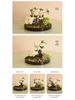 Large Round Table Turntable Centerpiece for Hotel Dining and Private Room Decor - Artificial Flower Art Landscape