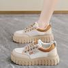 2026 Summer Women's Shoes Mesh New Ins Female Students Breathable Height Increase Sports and Leisure Board Shoes