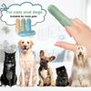 Silicone Pet Dog Cat 360Celsiusleaning Finger Toothbrush Oral Cleaning Finger Cots Toothbrush Pet Dental Care Cleaning Supplies