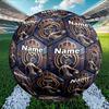 Pallone da Calcio Real Madrid Personalizzato con Nome, Taglia 5, Pallone da Calcio per Allenamento e Partita, per Squadra, Calcio, Regalo per Appassionati di Calcio