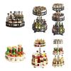 Tiers Organizers for Kitchen Counter Bathroom Countertop Adjustable Cosmetic Storage Sturdy Metal Designs
