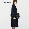 MO&Co. 100% Wool Double-Faced Embellished Coat