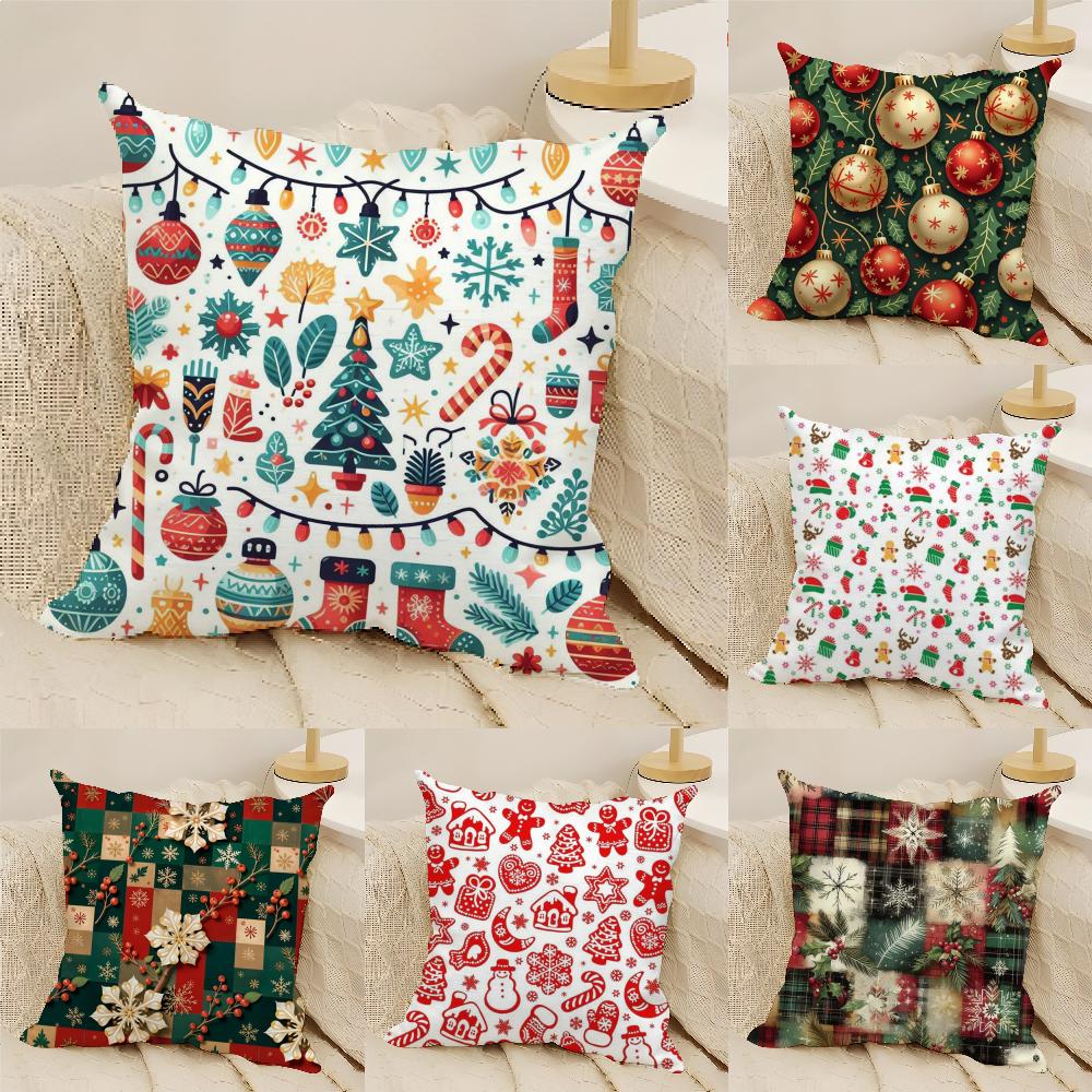 Colorful Home Decor Prints Pillow Case Linen Pillow Case Sofa Home Decor Cushion Cover Cushion Cove