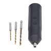 Electric Screwdriver Cordless with 3pcs Twist Drill Bit Tool Set Kit for Maintenance