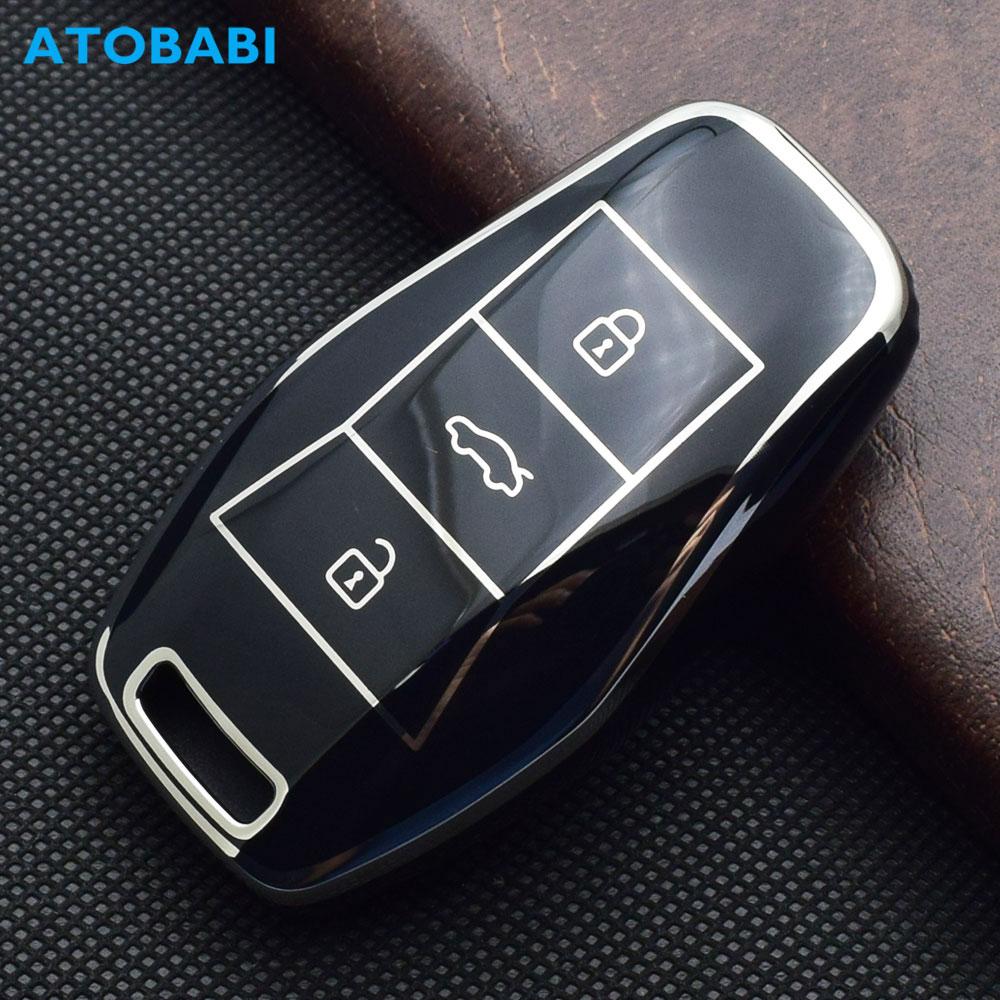 Tpu Car Key Cover Remote Control Fob Shell Case Keychain Holder Auto Accessories For Jac Vw Sol E10X Qx X8 E50 X6 A5E50A E40X X4
