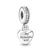 New 925 Silver Angel, Bird, Flower, Cross, Firefly Bead Pendant Beads European Bracelet DIY Accessories Fine Jewelry