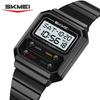 SKMEI 2448 Time Digital Electronic Watch For Women Student Waterproof Chrono Wristwatch Simple Clock Business Men Retro Luxury