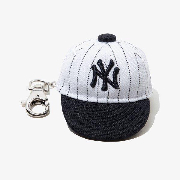 New Era New York Yankees Cap Key Holder White Stripe 15122090