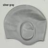 Waterproof Silicone Swim Cap: Exquisite Packaging, Fits Long Hair, Unisex for Adults