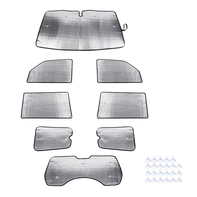 Car Windshield Sunshade Window Shade Foldable Sun Visor Cover Fit For Mitsubishi PAJERO 2007-2021 Car Accessories