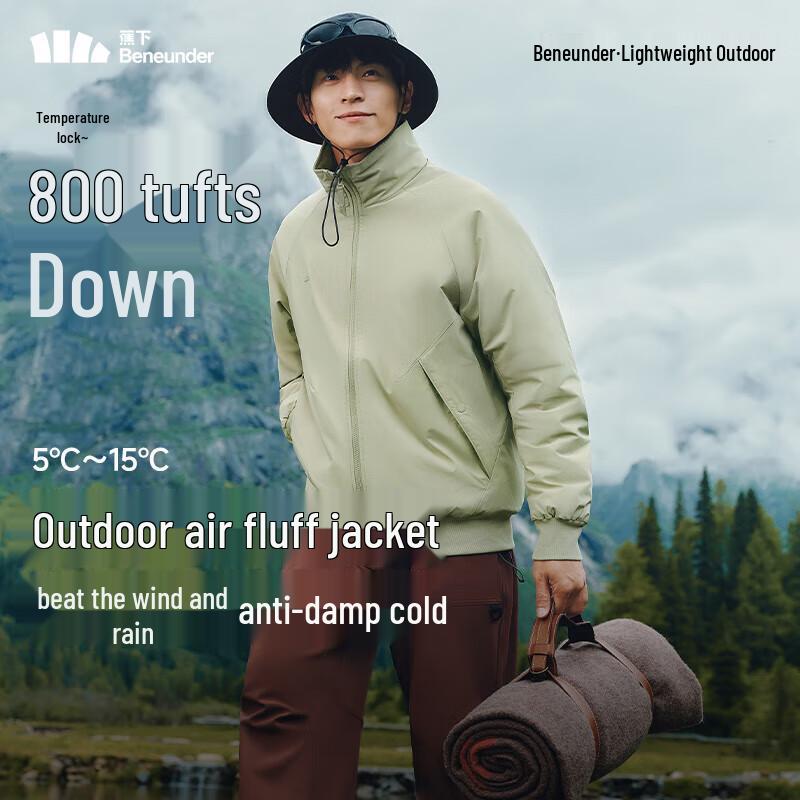 Beneunder Men's CL235 Warm Windproof Fleece Jacket