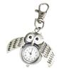 Vintage Eulenform Schlüsselanhänger Dekorative Taschenuhr Hosenanhänger Schmuckstück