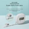 Yunkangbao Bluetooth Smart Leather Ruler for Height and Circumference Measurement