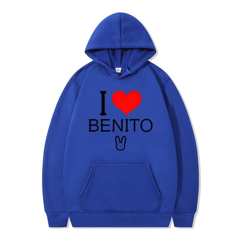 Autumn and winter new un verano sin ti bad bunny hoodie hooded sweater