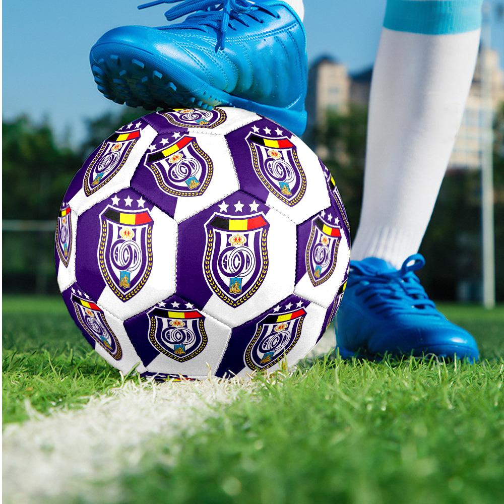Anderlecht FC Size 5 Standard Football Durable Training Match Soccer Ball for Adult Outdoor Sports