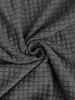2026 Autumn/Winter Men's Casual Plaid Zipper Suede Plush Jacquard Hoodie