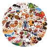 58Pcs Insect Series Cute Little Ant Stickers Luggage Water Cup Stationery Mobile Phone Scooter Laptop Decoration Diy Decals