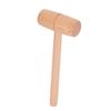 2Pcs Wood Hammer Inset Joint Multi Purpose Wooden Mallet for Factories Furniture Installation Carving Seafood Cracking