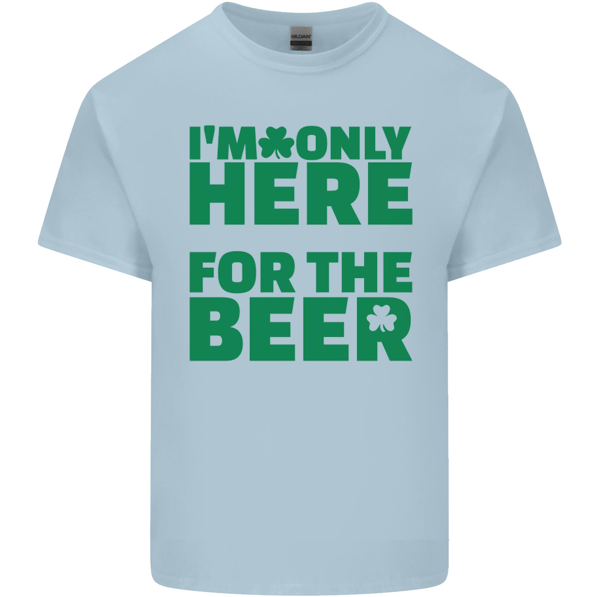 Im Only Here for the Beer St Patricks Day Unisexs Light Cotton TShirt S