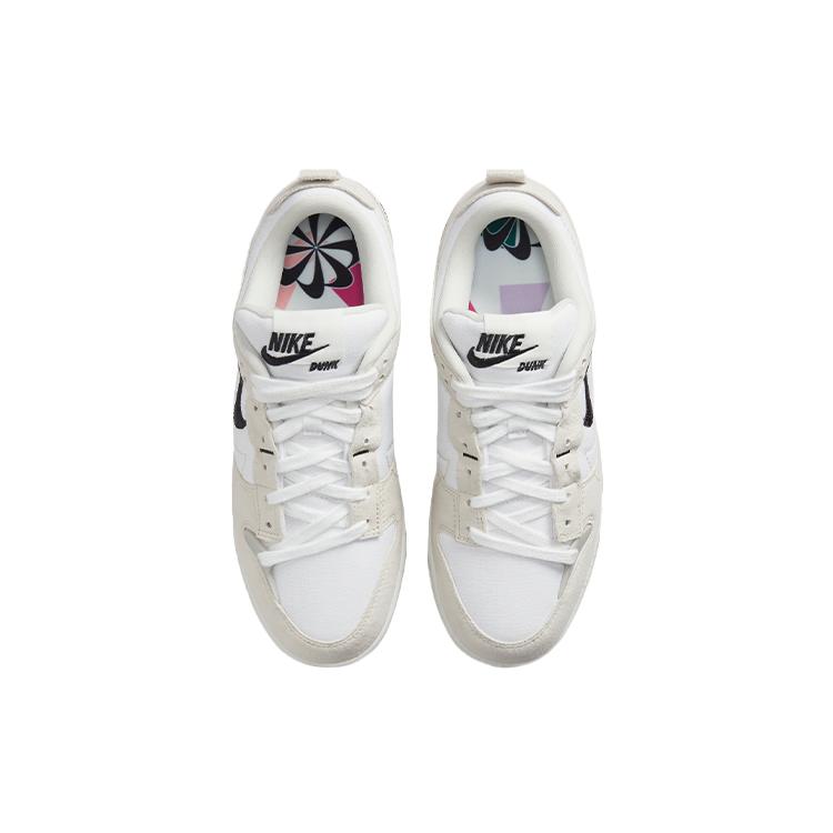 New Nike Dunk Low Disrupt 2 Pale Ivory Black Women's DH4402-101