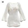 Deep V-Neck Beach Cover-Up Dress Backless Design Bikini Cover-Up Dress  Beach Vacation