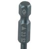 Triangle Screwdriver Bit Wide Using Dark Blue Electric
